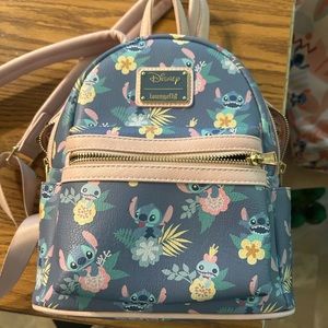 Loungefly lilo and stitch mini backpack